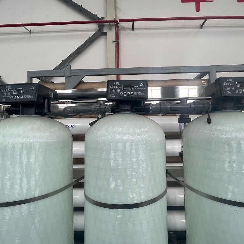1000 L / H waterfiltratie machine voor waterput zand koolstoffilter industrie zuiveringsmiddel