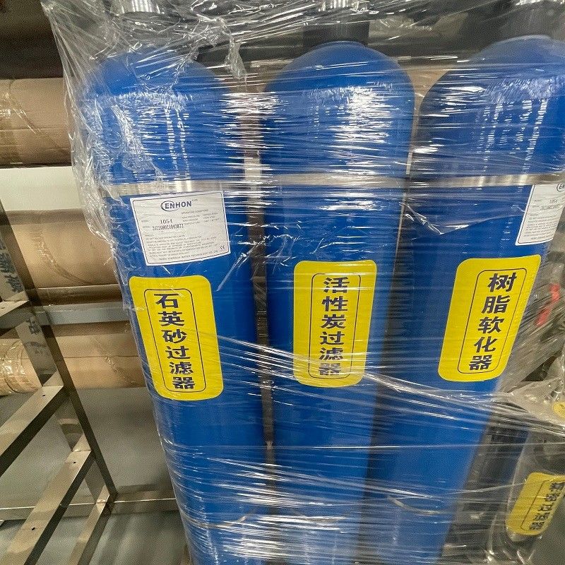 1000 L / H waterfiltratie machine voor waterput zand koolstoffilter industrie zuiveringsmiddel