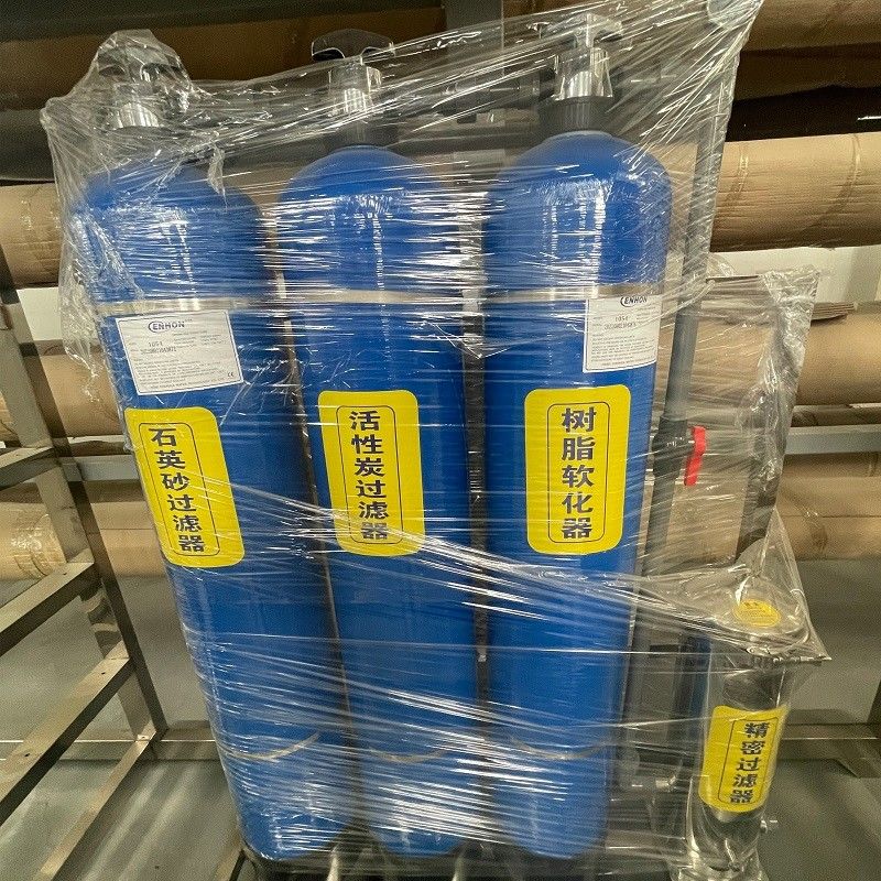 1000 L / H waterfiltratie machine voor waterput zand koolstoffilter industrie zuiveringsmiddel