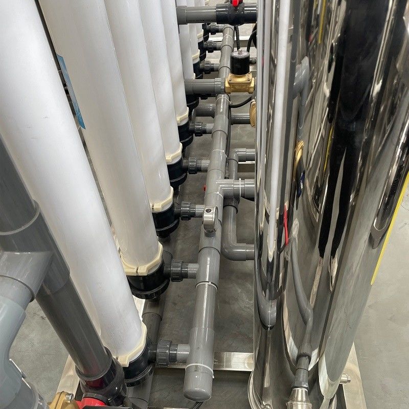 Hoogwaardige 5000L / H ultrafiltratie waterbehandeling machine voor de productie van stoffen