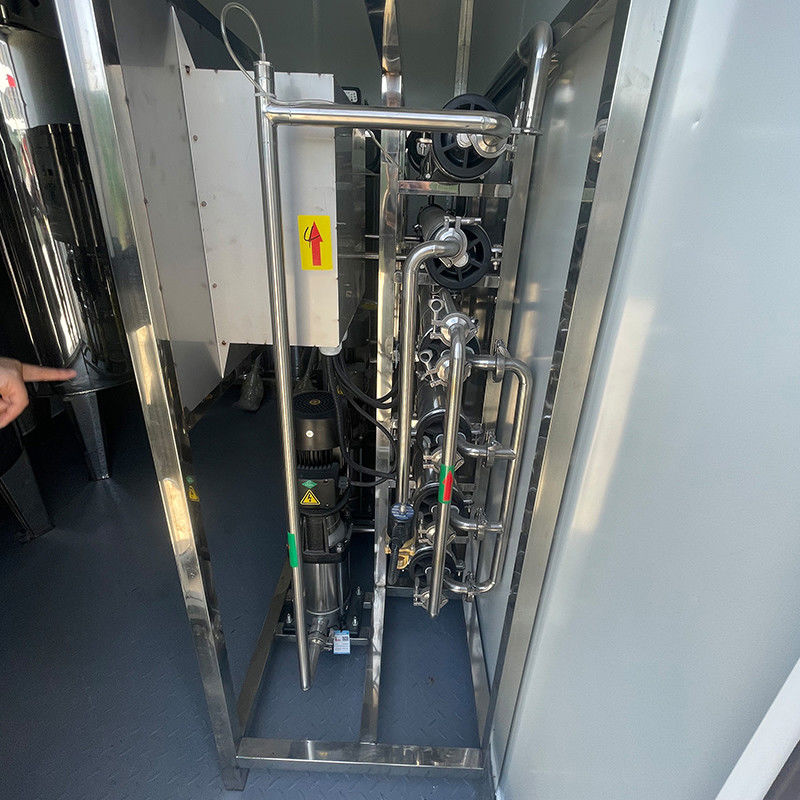 Houten behuizing 0.5T RO filter omgekeerde osmose waterzuiveringsinstallatie kerncomponenten pomp