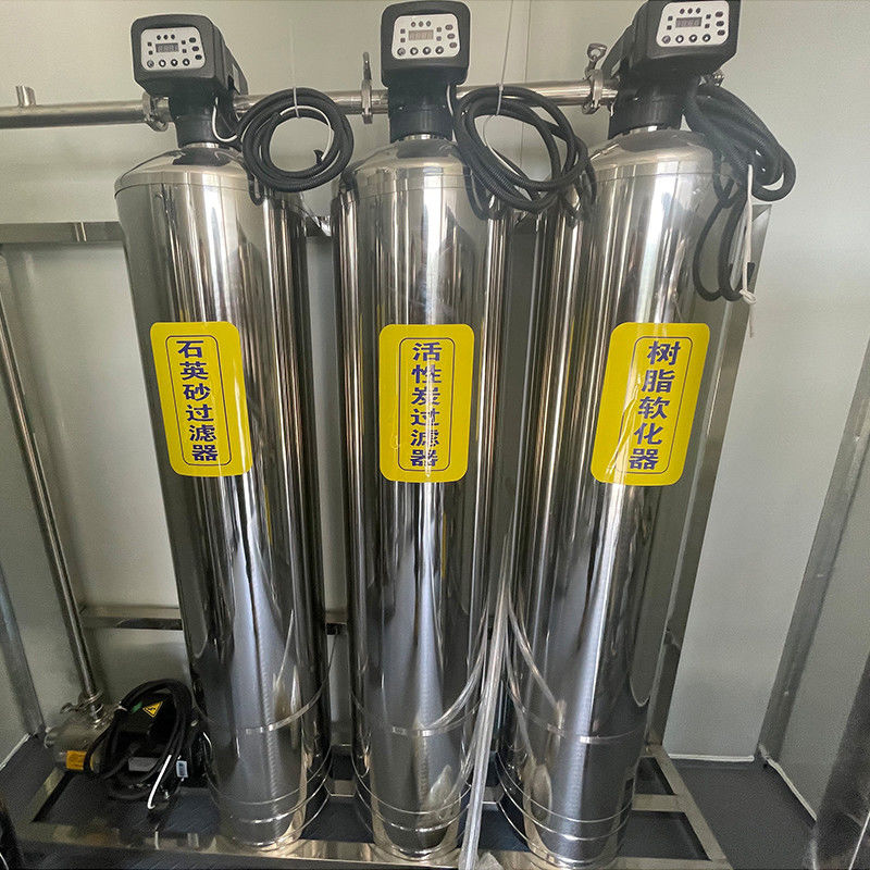 Houten behuizing 0.5T RO filter omgekeerde osmose waterzuiveringsinstallatie kerncomponenten pomp