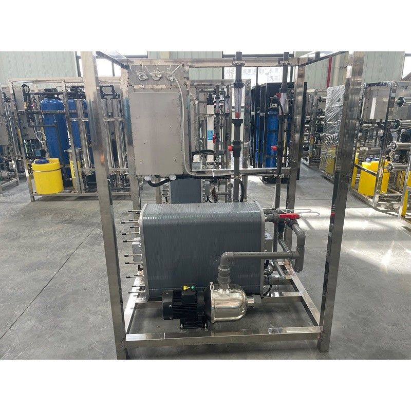 1500*600*1500mm Elektrolytisch waterzuiveringssysteem voor continue waterproductie