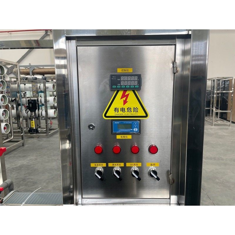 1500*600*1500mm Elektrolytisch waterzuiveringssysteem voor continue waterproductie