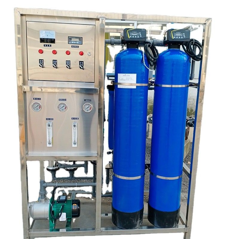 Commerciële omgekeerde osmose waterfilter met 500L / h klein waterzuiveringssysteem