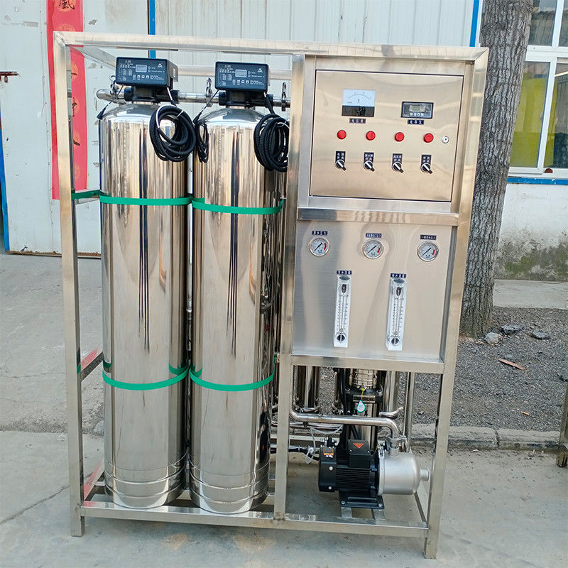 Commerciële omgekeerde osmose waterfilter met 500L / h klein waterzuiveringssysteem