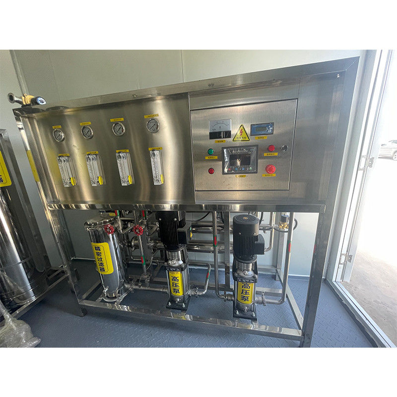 1 ton dubbelsysteem RO-waterzuiveringsmachine voor landbouw- en industriële toepassingen