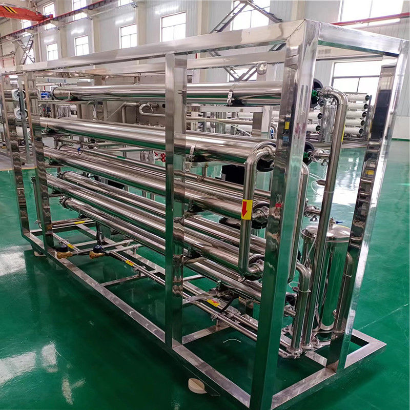 2L/uur RO-filtratieinstallatie Dubbele omgekeerde osmose-systeem voor de mineraalwaterindustrie