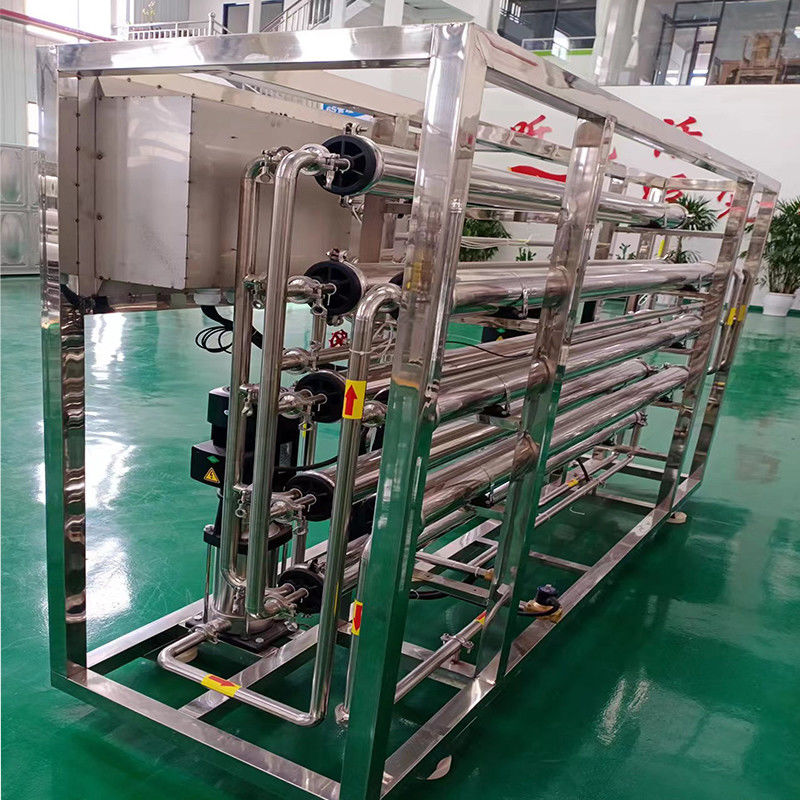 2L/uur RO-filtratieinstallatie Dubbele omgekeerde osmose-systeem voor de mineraalwaterindustrie