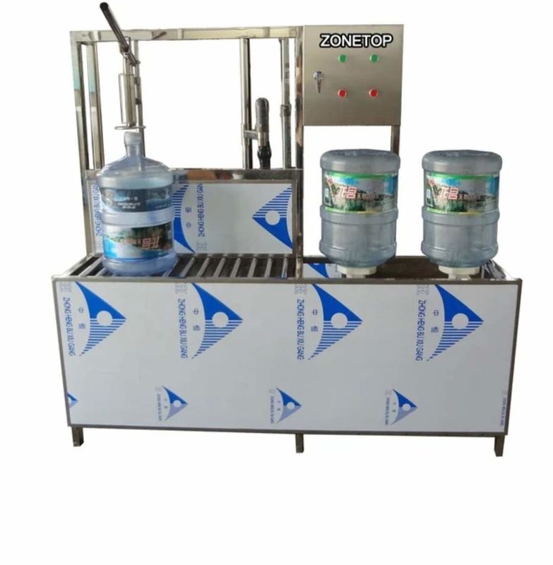 Precieze 10-200 ml vulbereik Automatische waterkraan vulmachine voor de voedingsindustrie