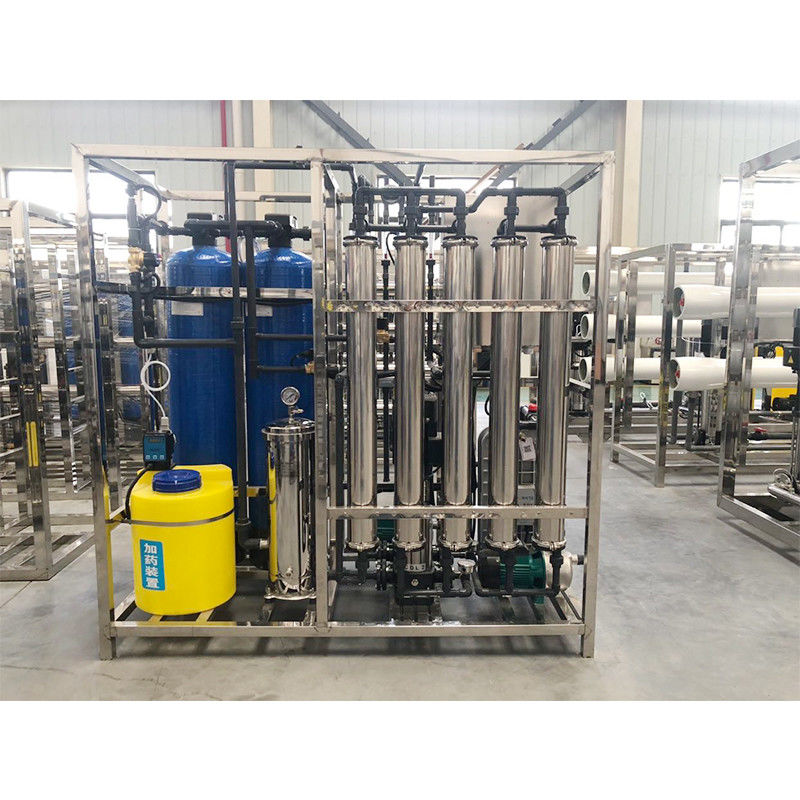 UF Module 0.0001-0.001um 500LPH Gezuiverd Ultra Pure RO EDI Waterzuiveringssysteem voor water