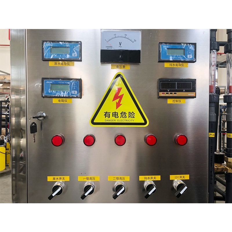 UF Module 0.0001-0.001um 500LPH Gezuiverd Ultra Pure RO EDI Waterzuiveringssysteem voor water