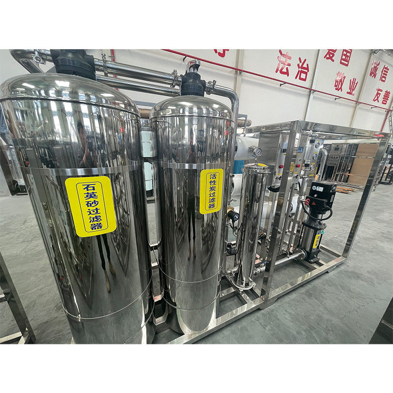0.2-0.4MPa zuiver mineraal drinkwater omgekeerd osmose systeem voor waterbehandeling