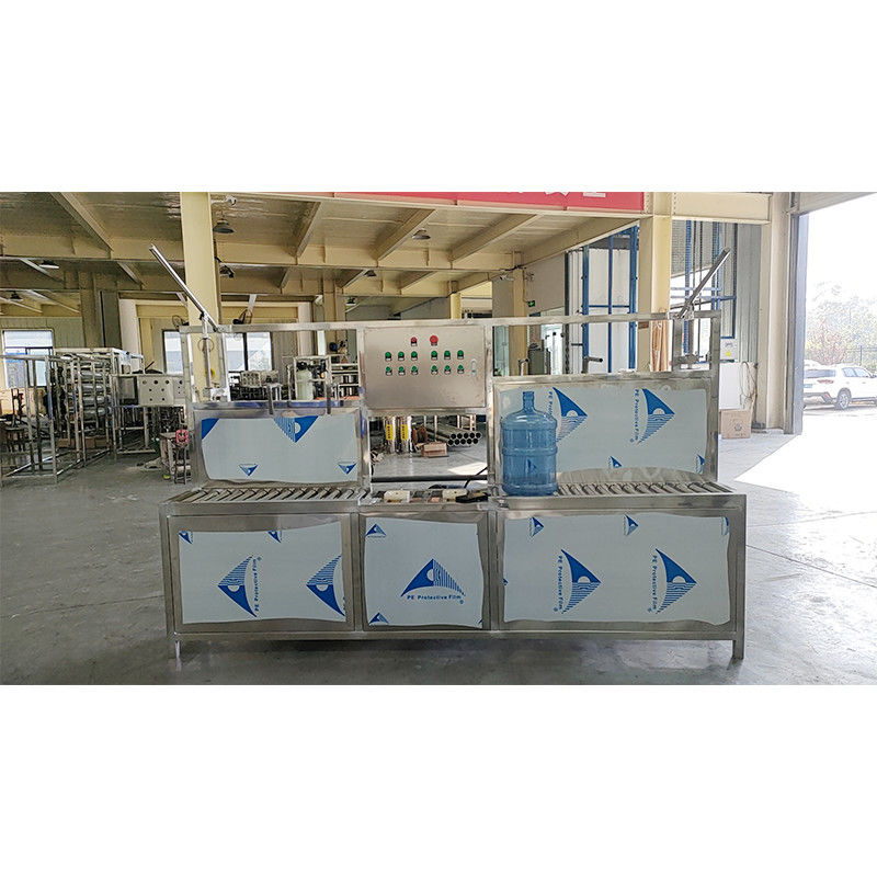 Bucket Water Washing Bucket Filling And Capping Productie Machine 2 Gallon 5 Gallon