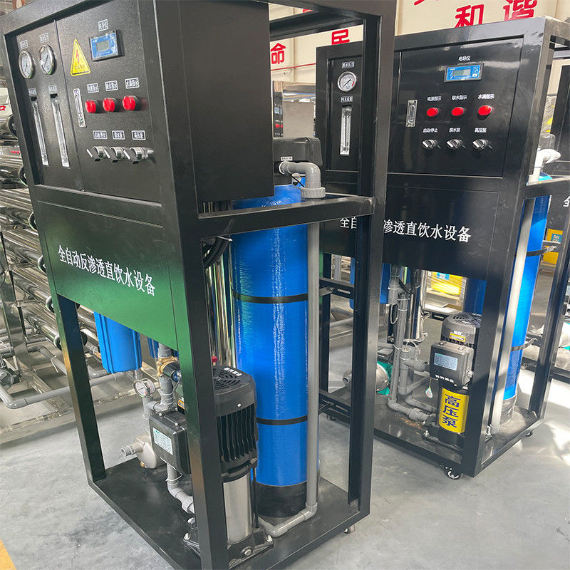 Edelstaal/FRP-vat 0,5 T/H zuivere waterbehandelingstoestellen voor waterbehandeling