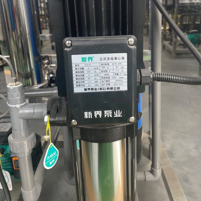 Mini omgekeerde osmose waterfilter zuiveringssysteem met een productievermogen van 500 l/uur