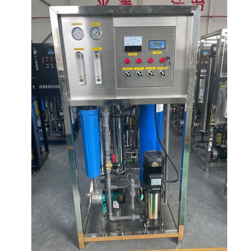 Mini omgekeerde osmose waterfilter zuiveringssysteem met een productievermogen van 500 l/uur