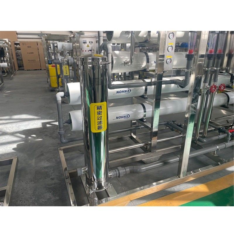 1500*600*1500mm RO-waterzuiveringsinstallatie voor mineraalwater uit zeewaterontzilting