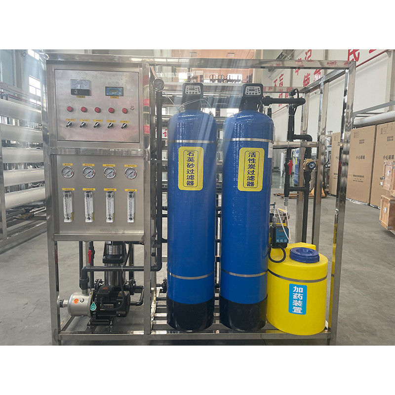 RO Waterzuiveringsapparaat voor commerciële productie van 1000 l/uur en video-uitgaande inspectie