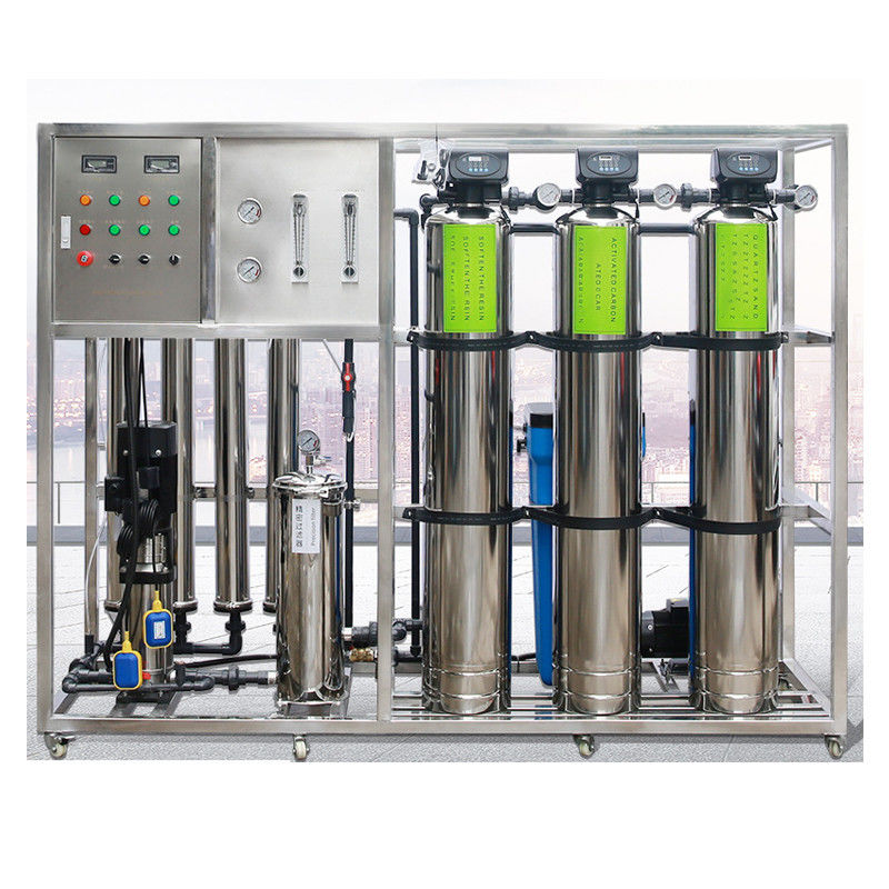 380V/1.5Kw RO Waterfiltersysteem 1000L Filtratieinstallatie Zuivering Omgekeerde osmose