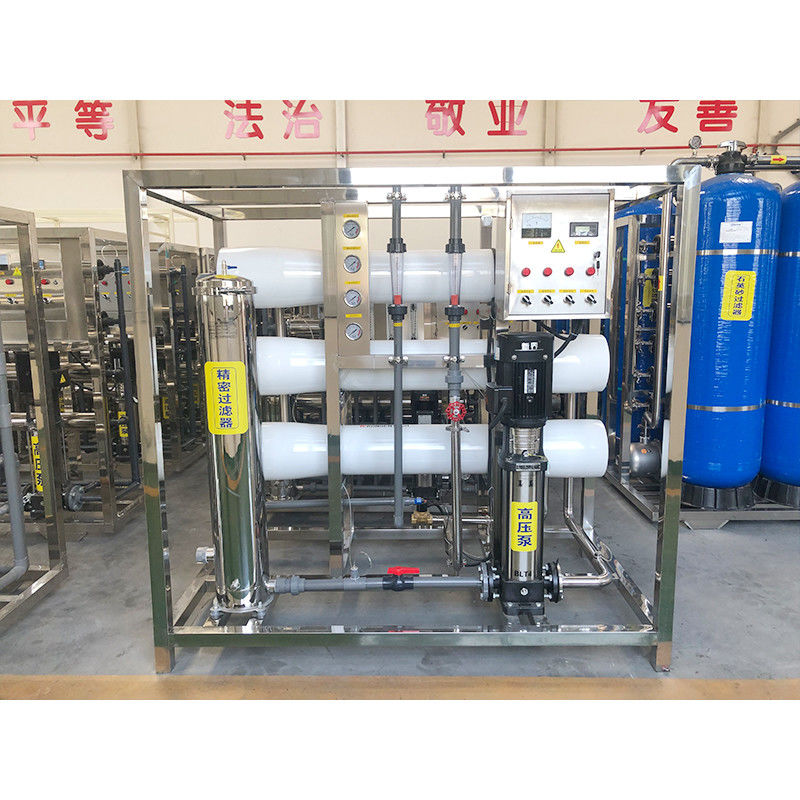 Houten behuizing 3T RO omgekeerde osmose drinkwaterfilter voor dialyse zuiveringssysteem