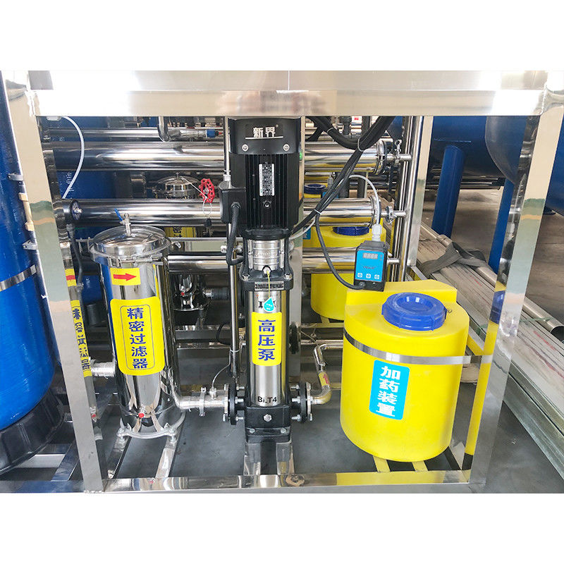 Houten behuizing 3T RO omgekeerde osmose drinkwaterfilter voor dialyse zuiveringssysteem