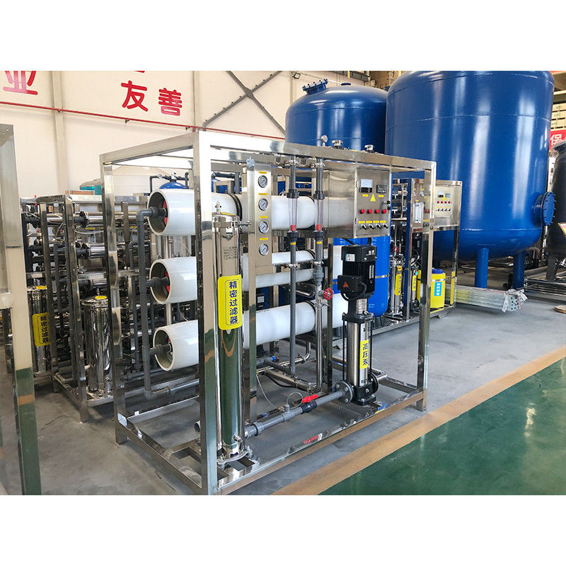 Houten behuizing 3T RO omgekeerde osmose drinkwaterfilter voor dialyse zuiveringssysteem