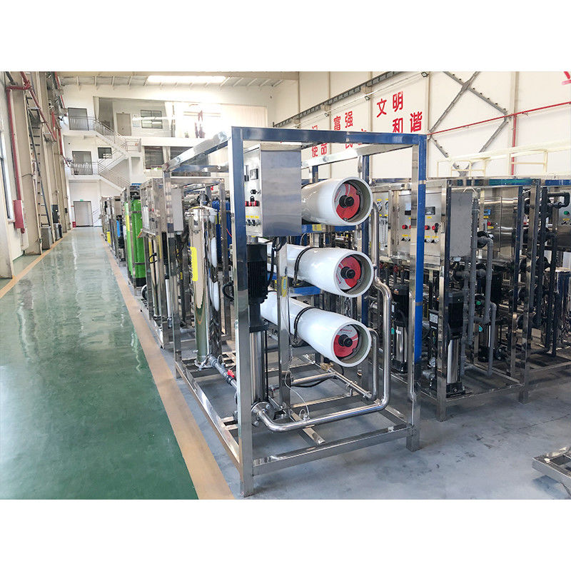Houten behuizing 3T RO omgekeerde osmose drinkwaterfilter voor dialyse zuiveringssysteem