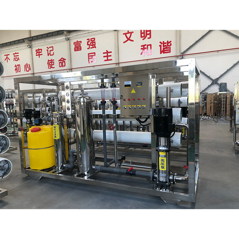 Houten behuizing 3T RO omgekeerde osmose drinkwaterfilter voor dialyse zuiveringssysteem