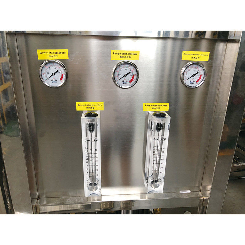 Video-inspectie voor 260 kg gewicht omgekeerd osmose systeem 2 ton RO watermachine