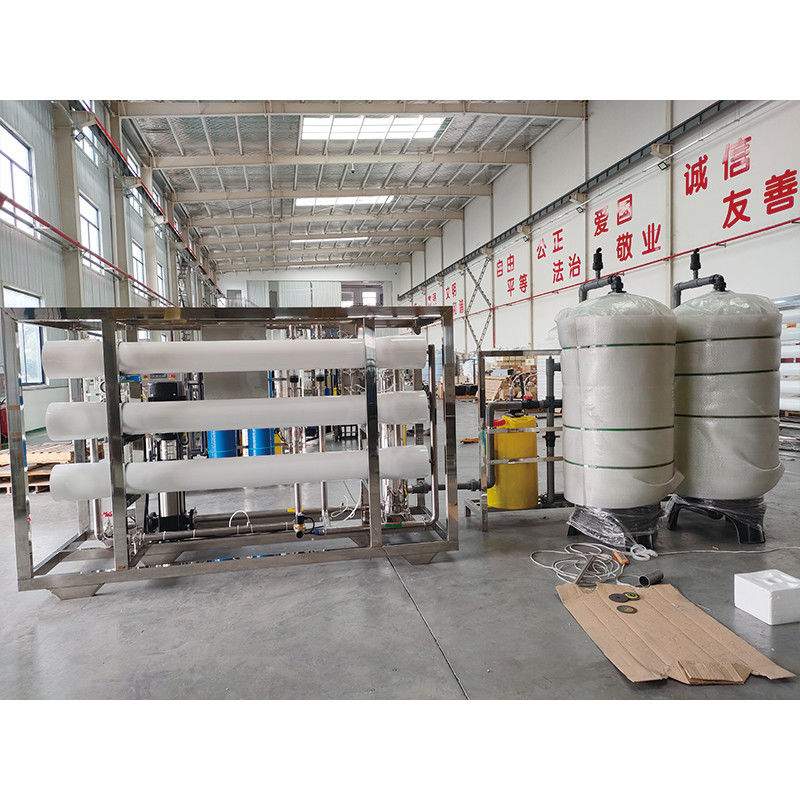 6000LPH commerciële waterfilterinstallatie voor industriële waterfiltratie door omgekeerde osmose