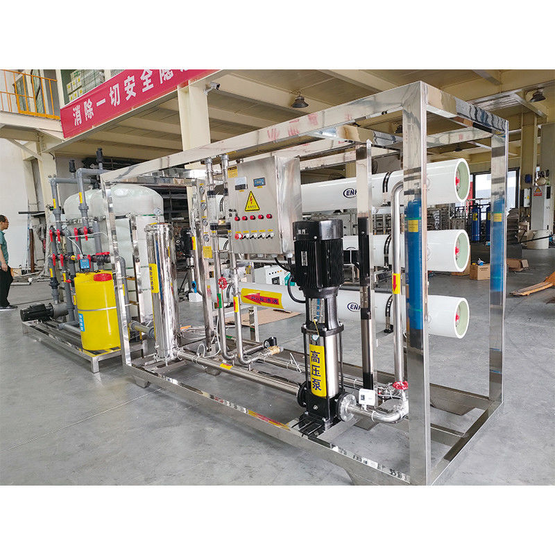 6000LPH commerciële waterfilterinstallatie voor industriële waterfiltratie door omgekeerde osmose