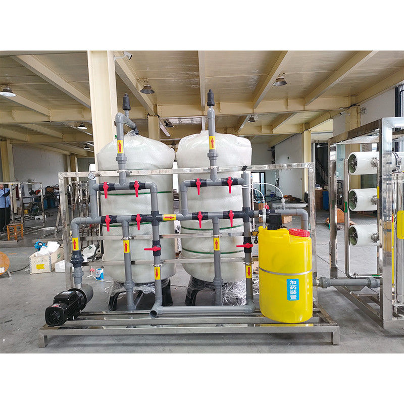 6000LPH commerciële waterfilterinstallatie voor industriële waterfiltratie door omgekeerde osmose