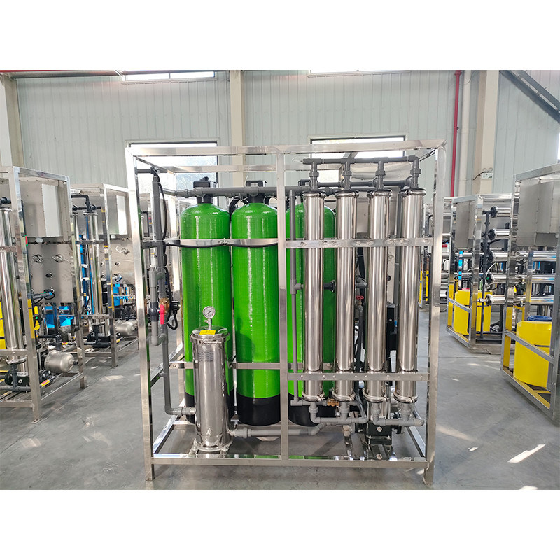 1 Kerncomponenten Omgekeerde osmose RO-waterzuiveringsapparatuur voor industrieel zuiver water