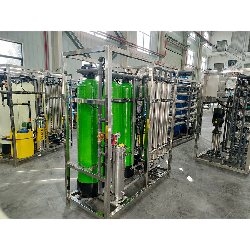 1 Kerncomponenten Omgekeerde osmose RO-waterzuiveringsapparatuur voor industrieel zuiver water